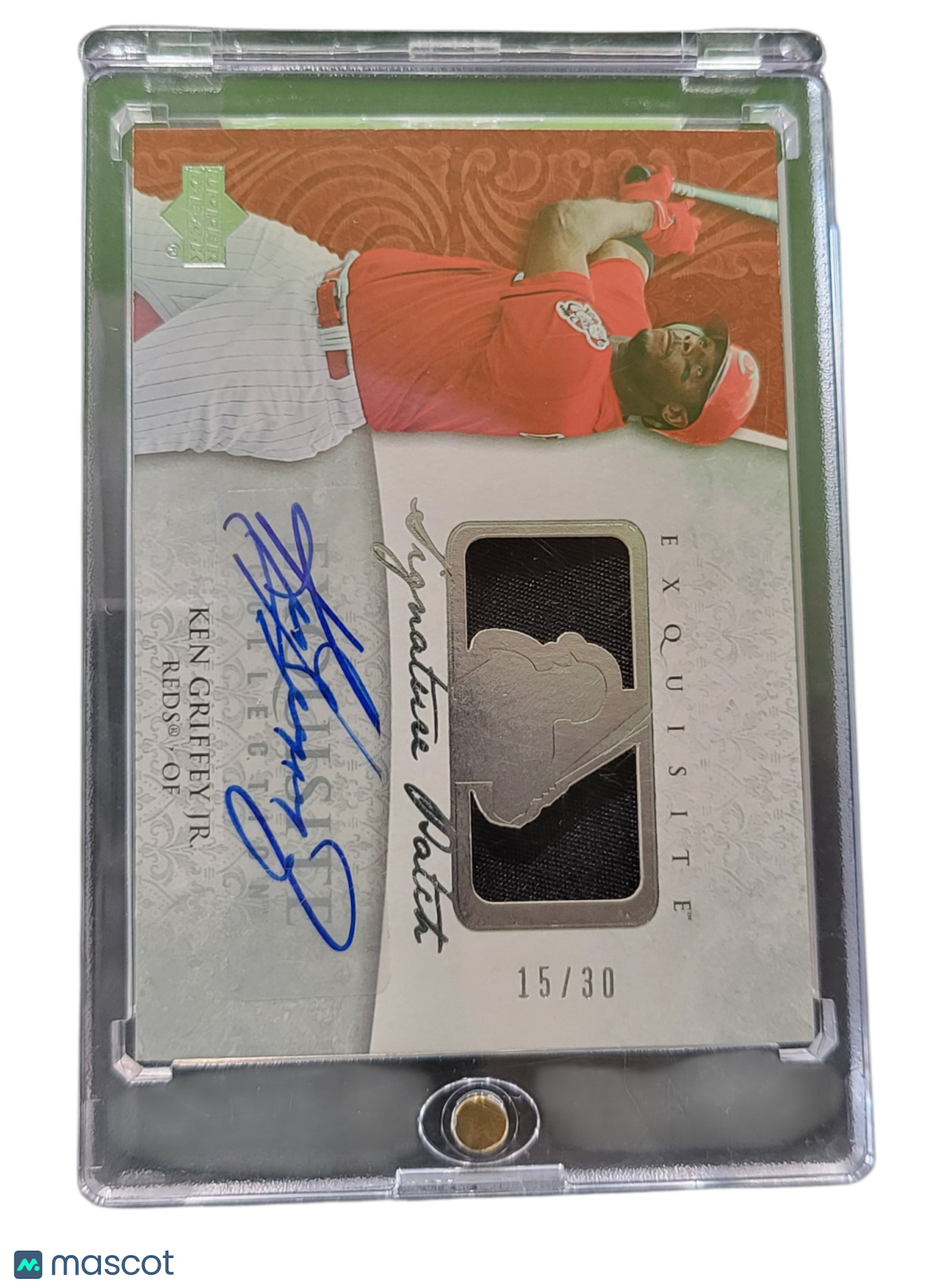 2006 Upper Deck Exquisite Ken Griffey Jr. #Sp-Kg2 Patch /30 Memo