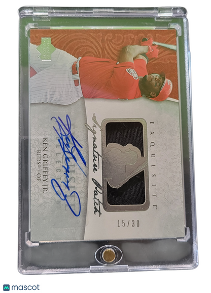 2006 Upper Deck Exquisite Ken Griffey Jr. #Sp-Kg2 Patch /30 Memo