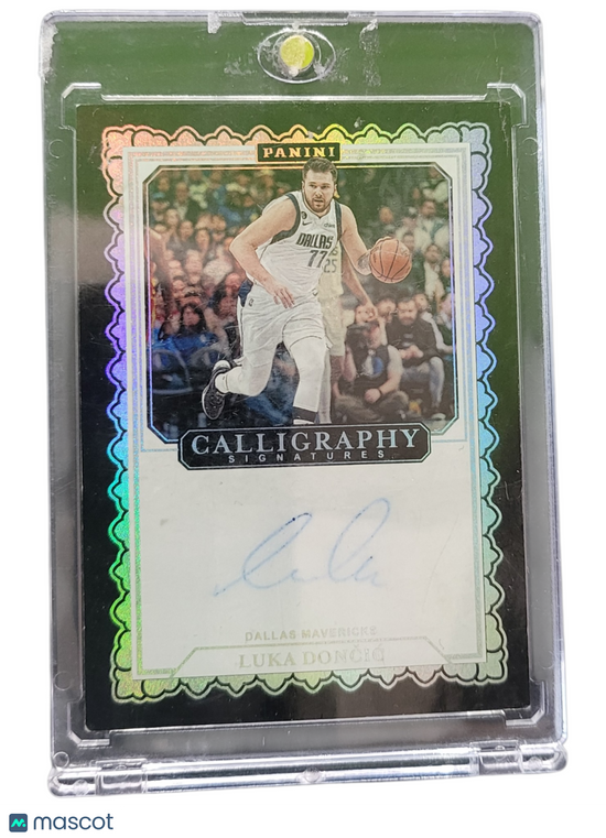2023 Panini Basketball Calligraphy Signatures Luka Dončić #Cal-Lud