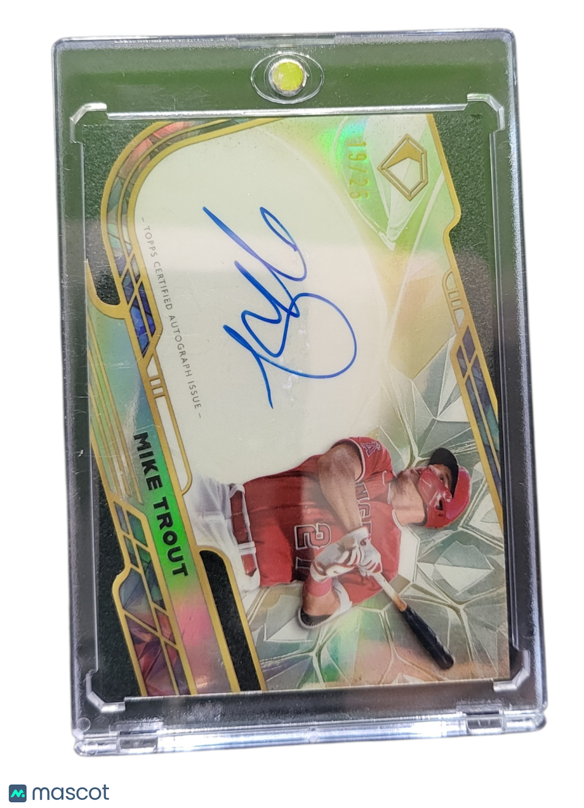 2025 Topps Diamond Icons Mike Trout #Acc-Mt 19/25