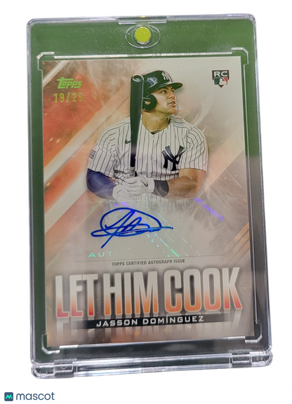 2024 Topps Baseball Update Let Him Cook Jasson Domínguez #Lhca-Jd Rc /25