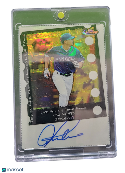 2005 Topps Finest Alex Rodriguez #Fam27 09/13