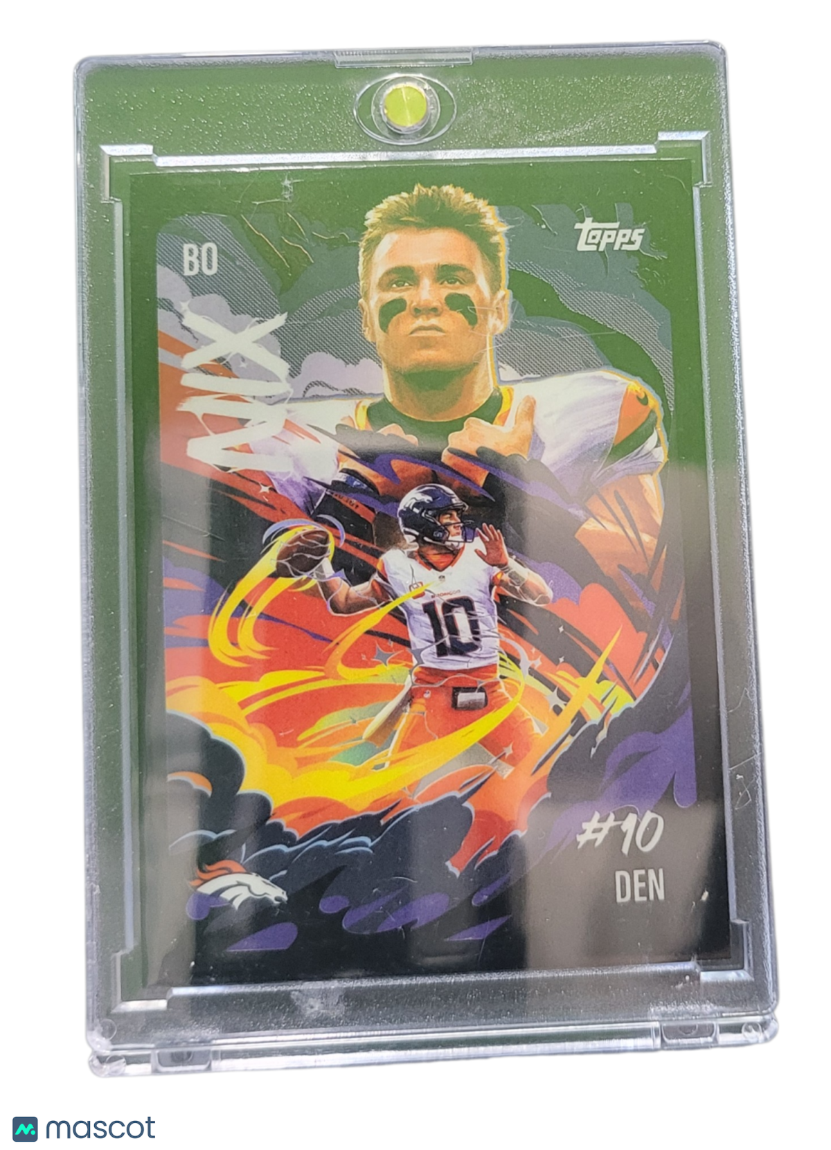 2025 Topps Chrome Ultraviolet Bo Nix #Uv-9