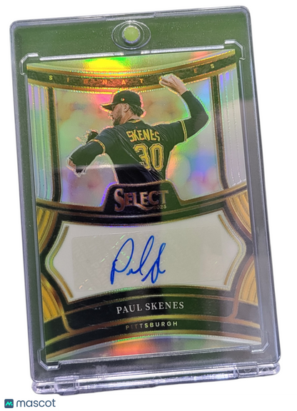 2025 Panini Select Baseball Paul Skenes #Sig-Ps Prizm