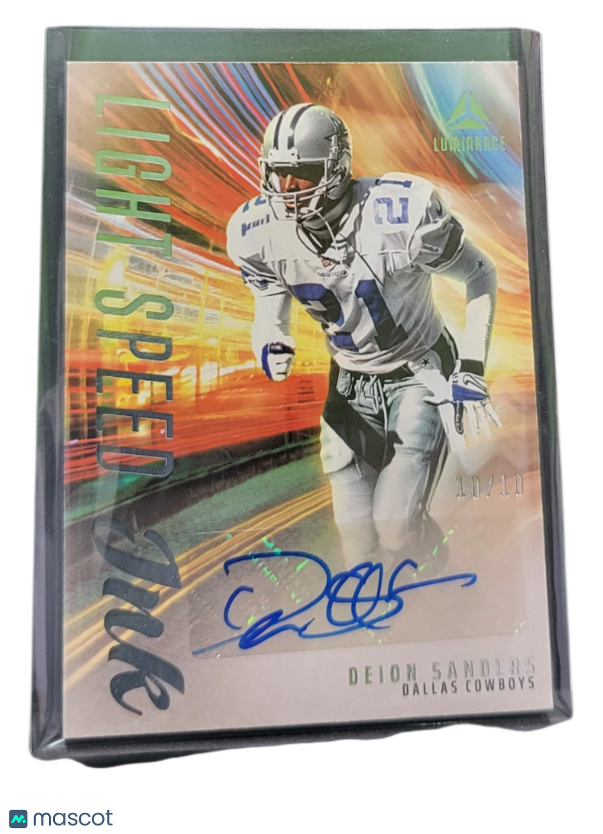 2023 Panini Luminance Lightspeed Ink Deion Sanders #Lsi-Ds 10/10