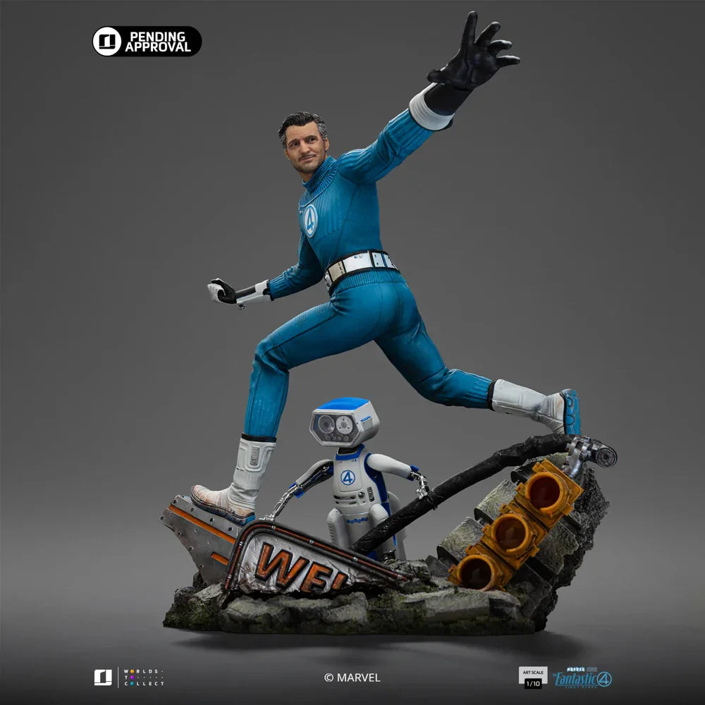 Iron Studios - The Fantastic Four: First Steps - Mister Fantastic Bds Art Scale Statue 1/10