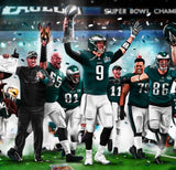 Eagles Legacy "On The Road To Victory" Canvas