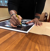 Hand Signed Brian Dawkins "WEAPON X" Art Print