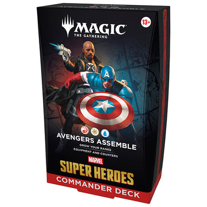 MTG: Universes Beyond- Marvel Super Heroes Commander Deck (Msc)(Msh)