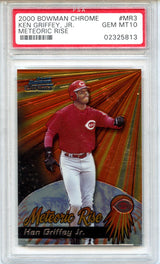 Ken Griffey Jr. 2000 Bowman Chrome Meteoric Rise Meteoric Rise #MR3 PSA 10