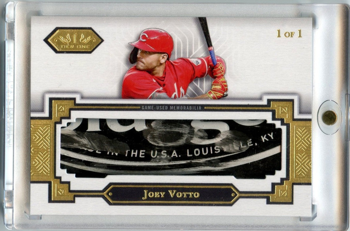 Joey Votto 2023 Topps Tier One Certified Limited Lumber Relic 1/1 #LLR-JV