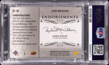 2014 UD Exquisite Endorsements Jack Nicklaus #EE-JN Auto 25/25 PSA/DNA Auto 10