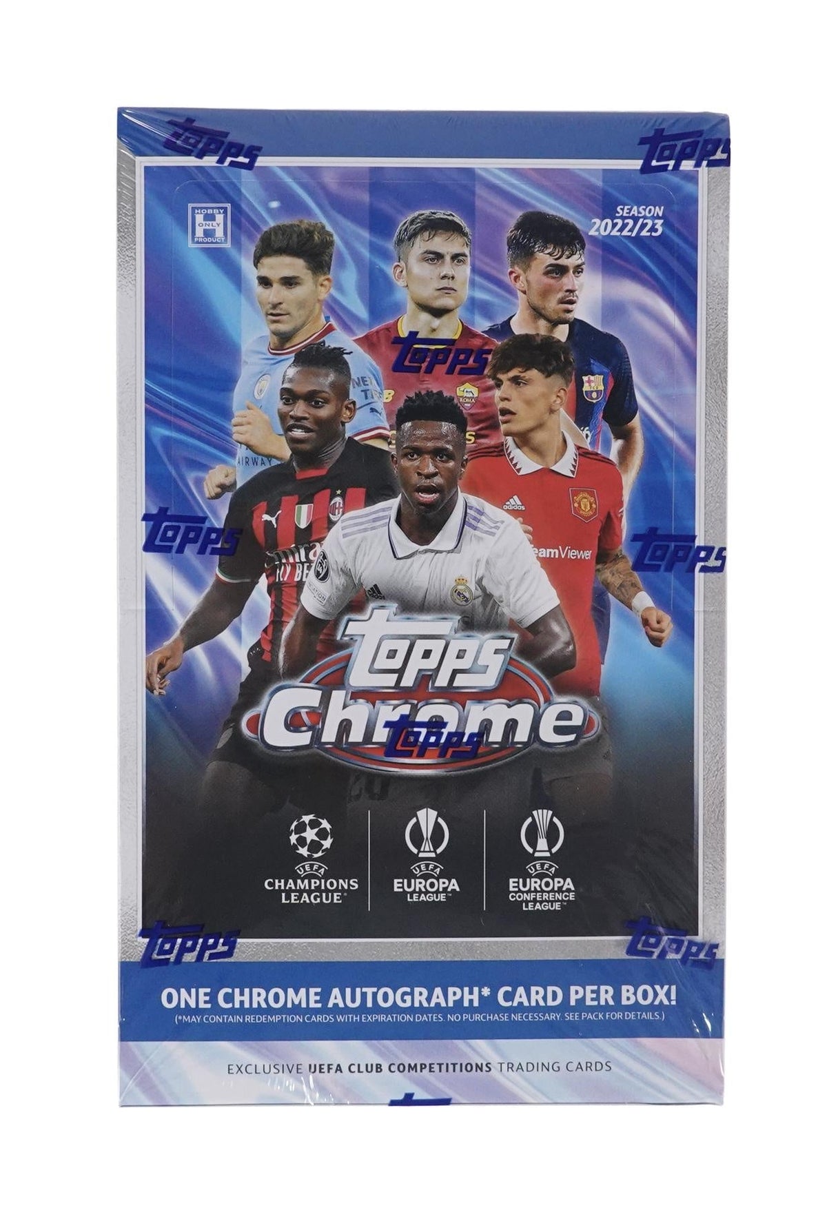 2022/23 Topps Uefa Club Competitions Chrome Soccer Hobby Box