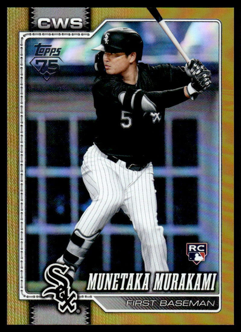 2026 Topps Series 2 #503 Munetaka Murakami Rookie Rc True Gold Refractor /50