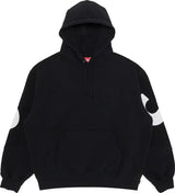 Supreme Big Logo Jacquard Hooded Sweatshirt Black