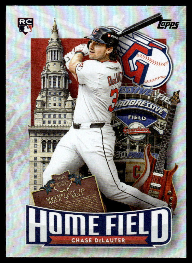 2026 Topps Chase Delauter Rookie Rc Home Field Advantage Ssp