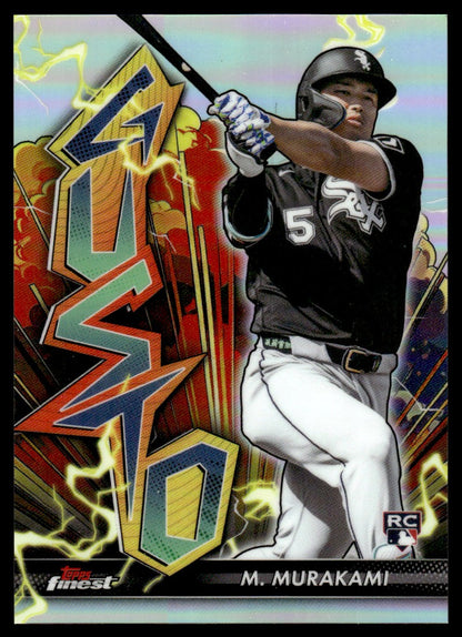 2026 Topps Finest Munetaka Murakami Rookie Rc Gusto Ssp