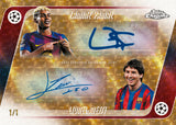 2025/26 Topps UEFA Club Competitions Chrome Soccer Delight 6 Box Case