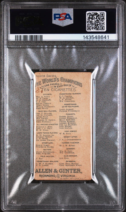 1888 N29 Allen & Ginter Pugilist Jack Havlin PSA 1