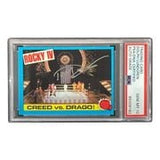 Dolph Lundgren Signed Ivan Drago 1985 Topps #15 Trading Card PSA/DNA Gem MT 10