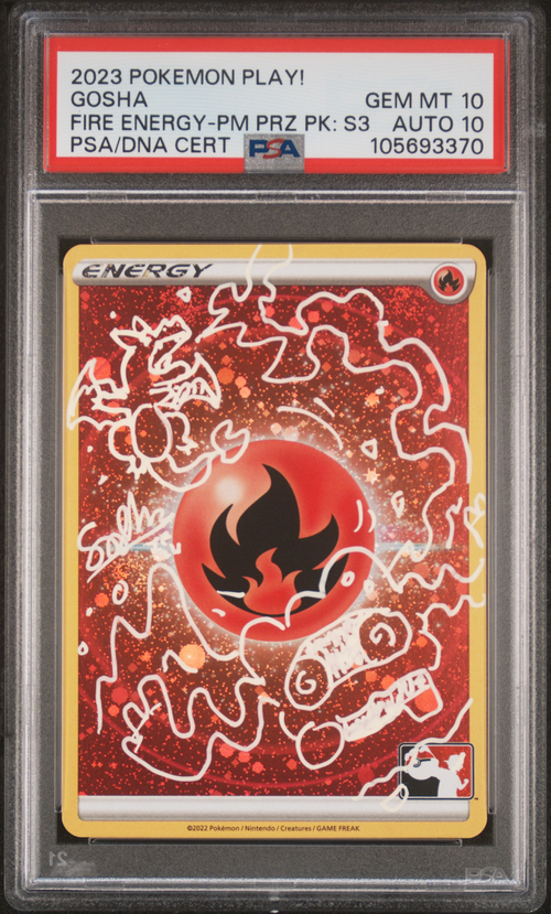 PSA Auto Gem Mt Gosha Fire Energy Fire Energy-Pm Prz Pk: S3