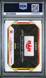 2023 Panini Select Wwe Ringside Action Signatures Purple Seth Freakin Rollins #Rasfr 99/99 PSA 10 97669800