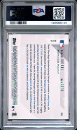 Graded 2018 Topps Now Shohei Ohtani & Juan Soto #824 AL & NL Rookies of the Month Rookie RC Baseball Card PSA 10 Gem Mint