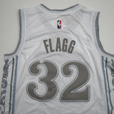 Autographed/Signed Cooper Flagg Dallas Mavericks White City Edition Authentic Basketball Jersey PSA/DNA COA
