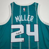Autographed/Signed Brandon Miller Charlotte Hornets Teal Authentic Basketball Jersey Fanatics COA
