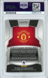 Graded 2019 Panini Prizm Premier League Cristiano Ronaldo #LT10 Legendary Talents Soccer Card PSA 10 Gem Mint