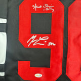 Autographed/Signed Skeet Ulrich & Matthew Lillard Dual Ghostface Scream Movie Jersey JSA COA