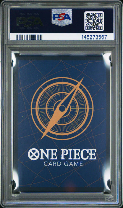 2025 One Piece Japanese Op11-A Fist Of Divine Speed Special Alternate Art Sanji #119 PSA 10