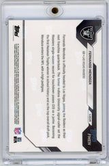 2026 Topps Now Fernando Mendoza #FMEN Black Chrome /10 Raiders 1st Overall 2026 NFL Draft Selection Las Vegas Raiders Rookie RC Football Card