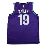 Autographed/Signed Ace Bailey Utah Jazz Purple Authentic Basketball Jersey Fanatics COA