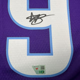 Autographed/Signed Ace Bailey Utah Jazz Purple Authentic Basketball Jersey Fanatics COA