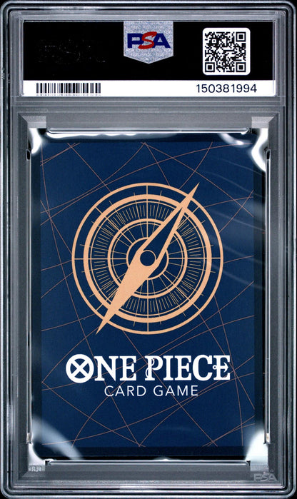 2023 One Piece Paramount War Alternate Art Monkey D. Luffy #Op02-041 PSA 10 150381994
