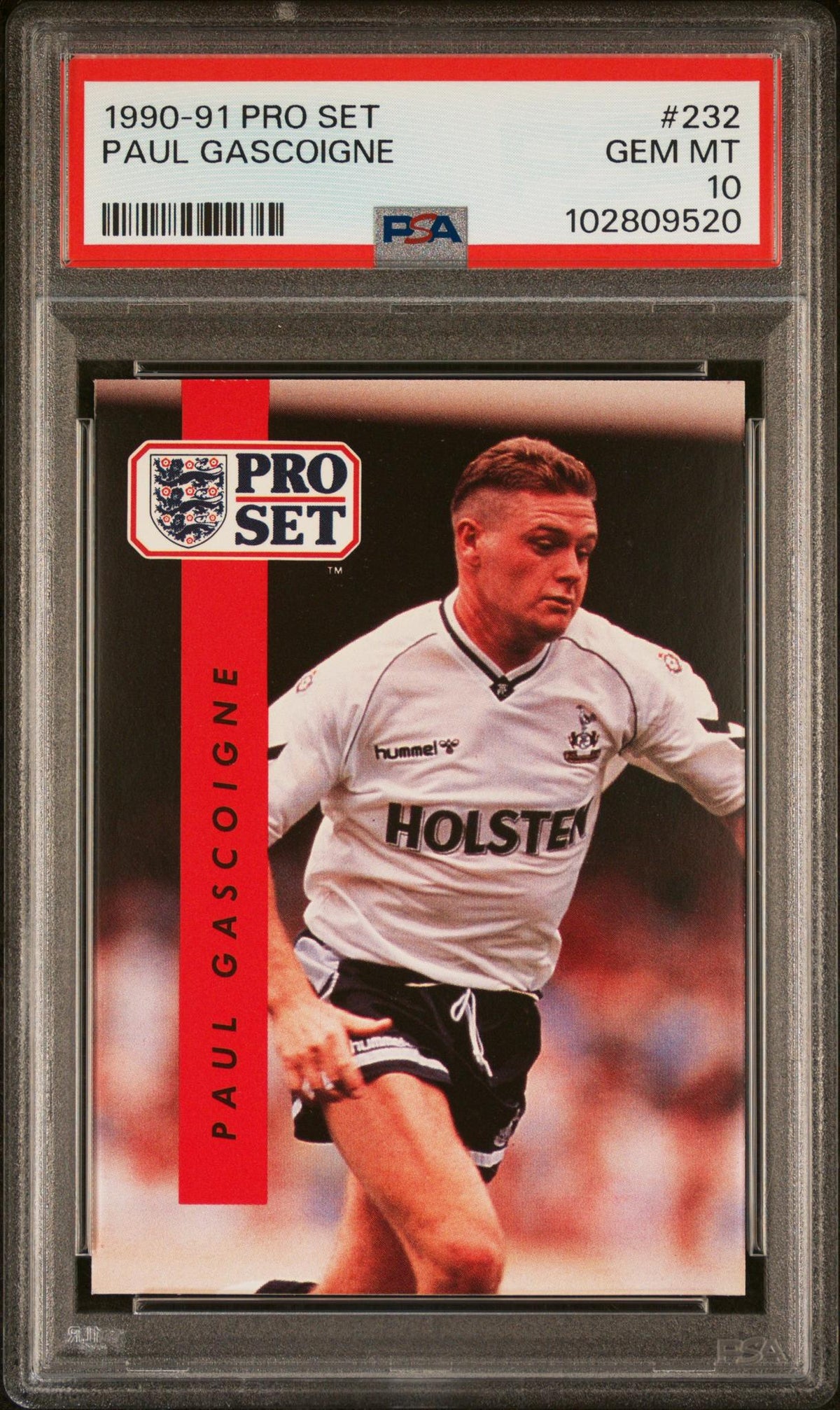 1990 Pro Set Paul Gascoigne #232 PSA 10 102809520