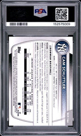 Graded 2025 Bowman Chrome Mega Box Cam Schlittler #166 1st Bowman Rookie RC Baseball Card PSA 10 Gem Mint