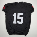 Autographed/Signed Fernando Mendoza Indiana Black College Football Jersey Beckett BAS COA