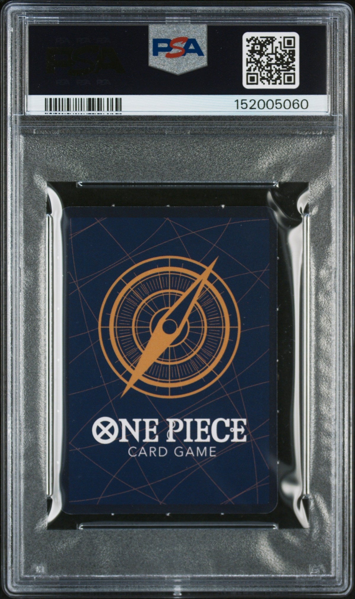 2023 One Piece Saikyo Jump Mini Promo Japanese Perforated May Holo Portgas D. Ace #13 PSA 9