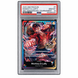 2025 One Piece Tournament Promo 3Rd Anniversary 3 Brothers Pack Leader Monkey D. Luffy #P PSA 10