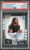 Graded 2025 Panini Instant Ashton Jeanty #SR2 Studio Rookies Auto /99 Rookie RC Football Card Authentic Auto PSA 10 Gem Mint
