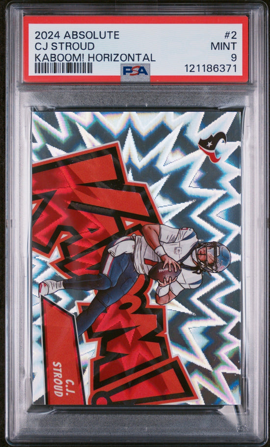 2024 Panini Absolute Kaboom! Horizontal Cj Stroud #2 PSA 9