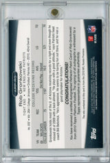 2010 Topps Platinum Rob Gronkowski #ARP-RG Autograph Refractor Patch /800 Rookie RC Football Card