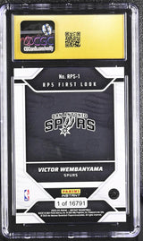 2023 Instant #Rps-1 Victor Wembanyama Rps First Look 1 CGC 10