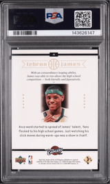 Graded 2003 Upper Deck LeBron James #4 Box Set Rookie RC Basketball Card PSA 10 Gem Mint