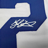 Framed Facsimile Autographed Kyle Tucker 35x39 Los Angeles LA White Reprint Laser Auto Baseball Jersey