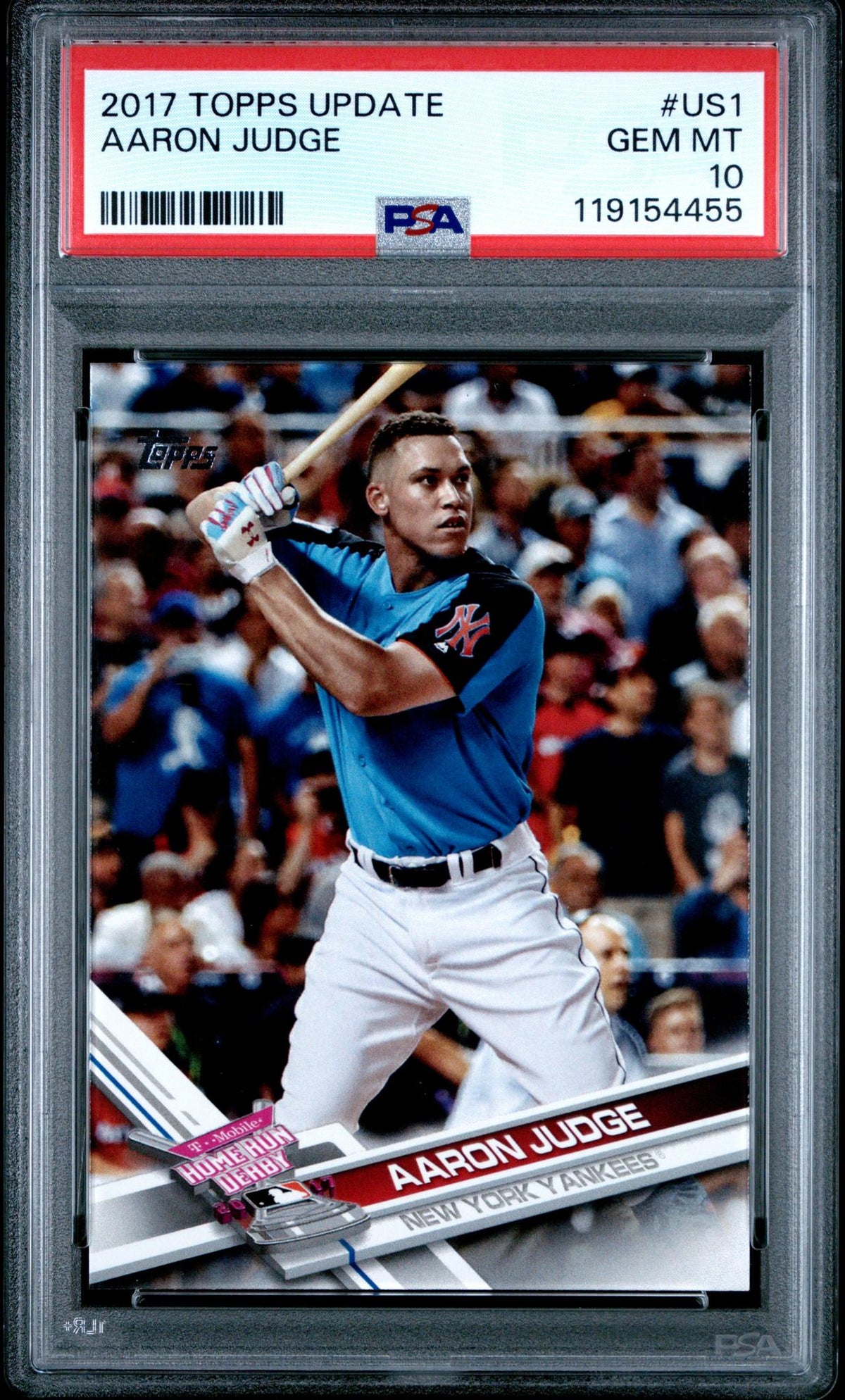 2017 Topps Update Aaron Judge #Us1 PSA 10