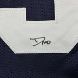 Framed Autographed/Signed DeMarvion Overshown 35x39 Dallas Thanksgiving Day Football Jersey JSA COA