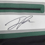 Framed Autographed/Signed Jaelan Phillips 35x39 Philadelphia Black Football Jersey PSA/DNA COA